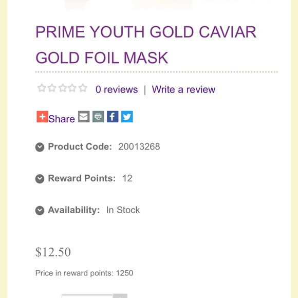 Holika Holika Prime Youth Gold Caviar Face Mask - Picture 2 of 6
